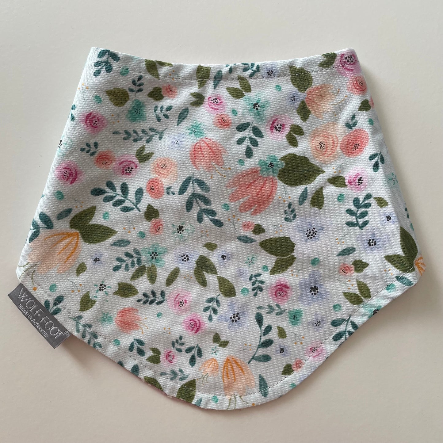 Bandana Bib | Watercolour floral