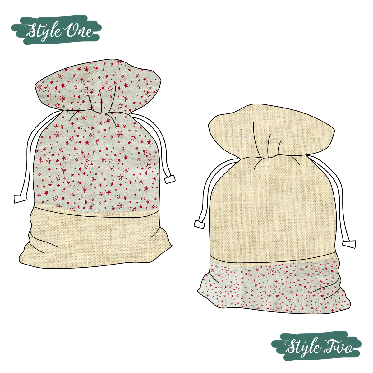 Santa Sack | Calico Stars